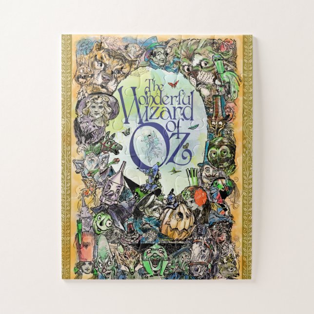Classic Wizard of Oz Puzzle - multi-sizes avail   (Vertical)