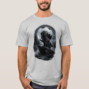 Classic Wolf Spirit - Vintage Nature Graphic Men's T-Shirt