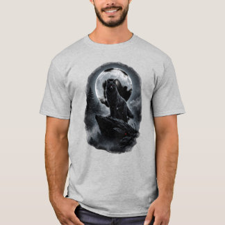 Classic Wolf Spirit - Vintage Nature Graphic Men's T-Shirt