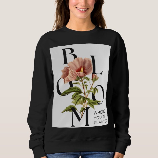 Classic Women Sweatshirt | Vintage Style (Front)