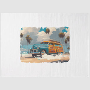 Classic Woody Wagon Tissue Paper