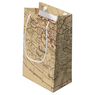 Classic World Map Small Gift Bag