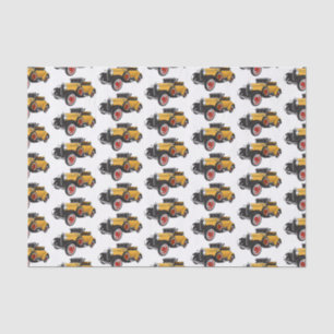 Classic yellow car 1931 tissue paper