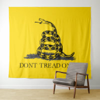 Classic Yellow Gadsden Flag Don't Tread on Me