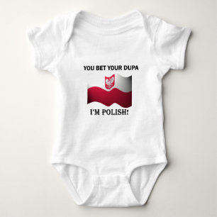 Classic You Bet Your Dupa Baby Bodysuit