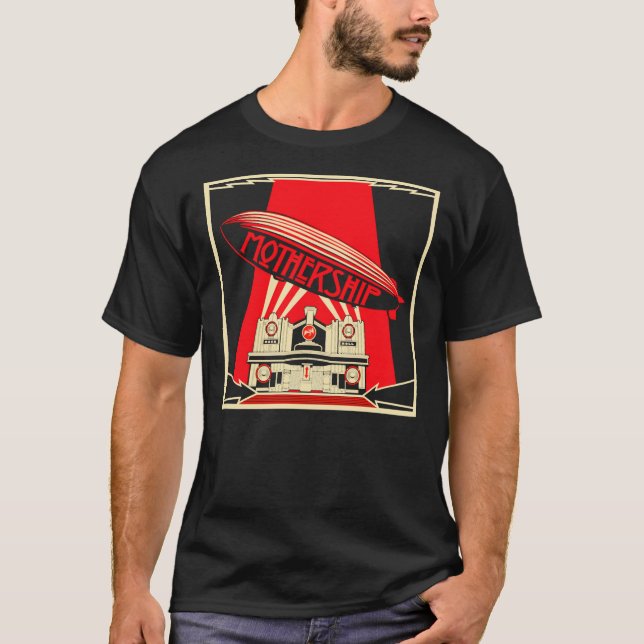 Classic Zeppelin Mothership Classic T-Shirt (Front)