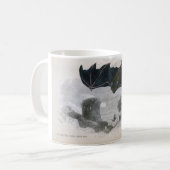 Classic Zoological Etching - Horseshoe Bat Coffee Mug (Front Left)