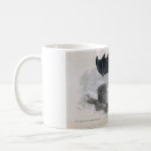 Classic Zoological Etching - Horseshoe Bat Coffee Mug (Left)