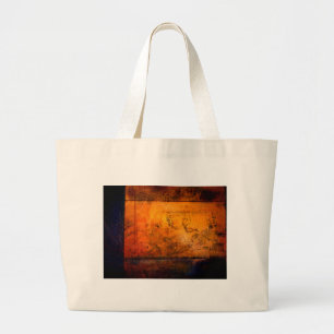 Classical Abstract Artwork Large Tote Bag