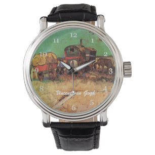 Classical and unique fine art vintage oil painting watch