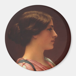 Classical Beauty by John William Godward Magnet