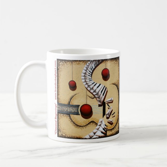 Classical Beginnings Coffee Mug (Left)