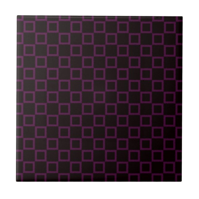 Classical brown cherry Tile (Front)