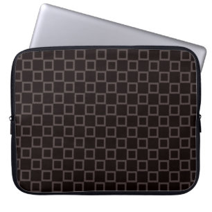 Classical brown chocolate Laptop Sleeve