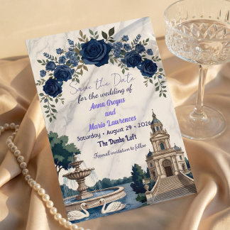 Classical Chateau & Swans Formal Garden 