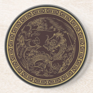 Classical Chinese Dragon Coaster