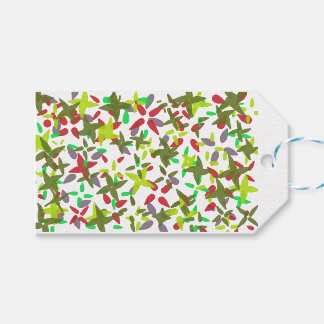  classical Christmas fun tag   (Front (Horizontal))
