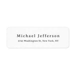 Classical Creative Trendy Black & White Minimalist