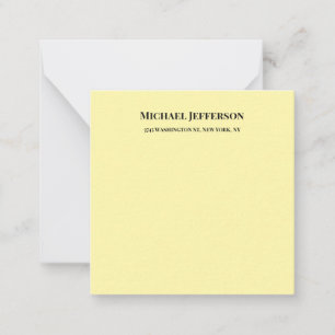 Classical Creative Trendy Cream Colour Card
