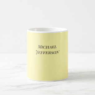 Classical Creative Trendy Cream Colour Coffee Mug