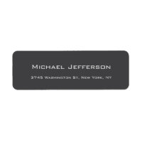 Classical Creative Trendy Dark Grey & White