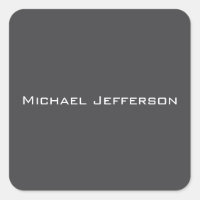 Classical Creative Trendy Dark Grey & White