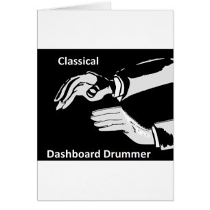 Classical Dashboard drummer wear