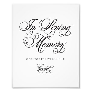 Classical   Forever in Our Hearts Sign
