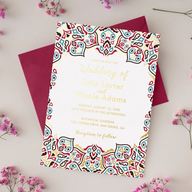 Classical Geometric Mandala Pattern Wedding (Creator Uploaded)