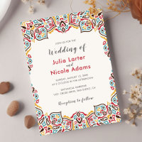 Classical Geometric Mandala Pattern Wedding