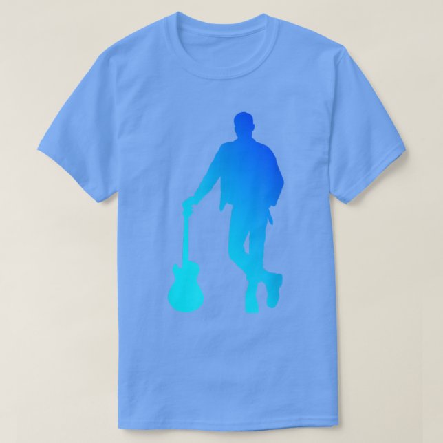 Classical guitar electronic guitar  T-Shirt (Design Front)