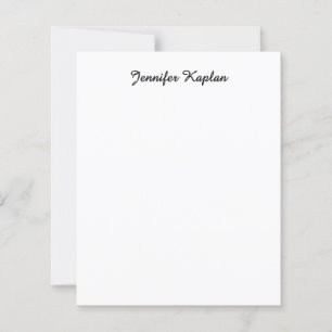 Classical Handwriting Minimalist Professional