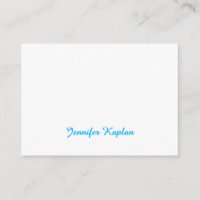 Classical Handwriting Minimalist Professional