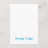 Classical Handwriting Minimalist Professional