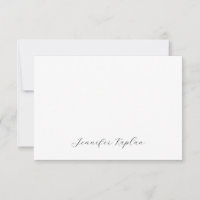 Classical Handwriting Minimalist Professional