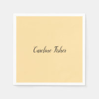 Classical Handwriting Plain Simple Beige