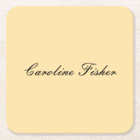 Classical Handwriting Plain Simple Beige