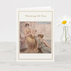 Classical Ladies – “Thinking of You” Card