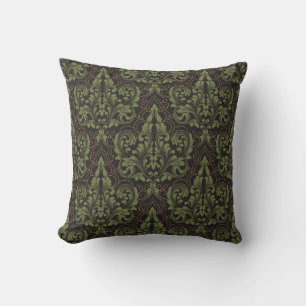 Classical luxury old fashioned damask ornament cushion