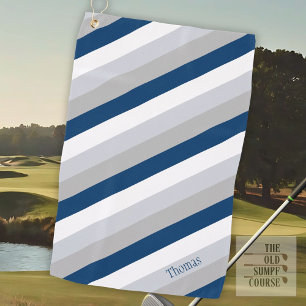 Classical Medical Four Color, Name Golf Towel