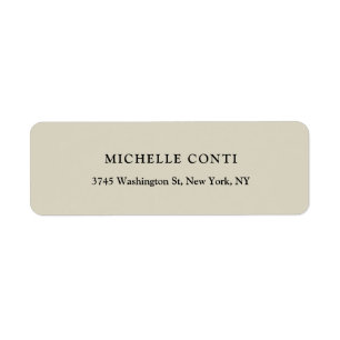 Classical Minimalist Plain Simple