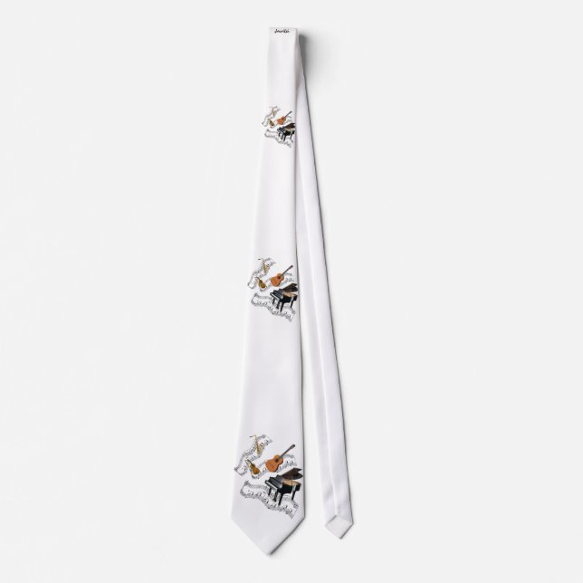 Classical Music Art Tie (Front)
