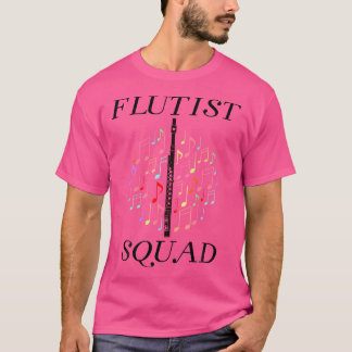 Classical Music Flautist Orchestra Flute Player T-Shirt