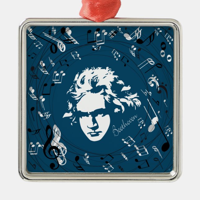 Classical Music Gift Ornament (Front)