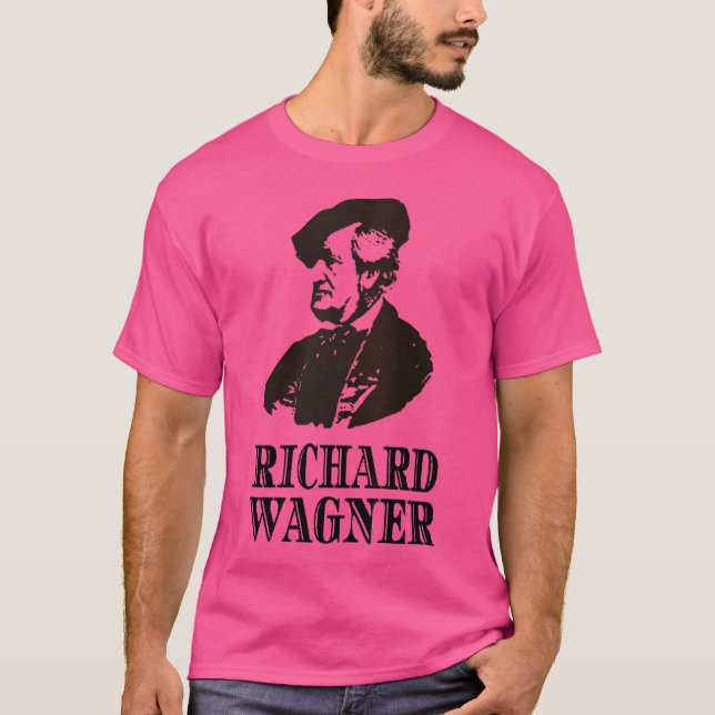 Classical Music Opera Violin Piano Composer Richar T-Shirt (Front)