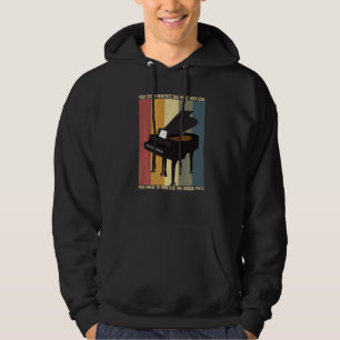 Classical Music Pianist Piano Musical Instrument  Hoodie