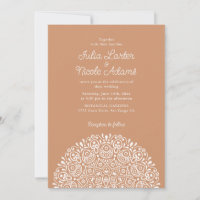 Classical Ornate Art Deco Style Mandala Wedding