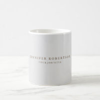 Classical Personalised Customised Minimalist