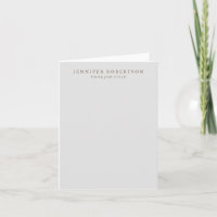Classical Personalised Customised Minimalist