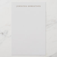 Classical Personalised Customised Minimalist